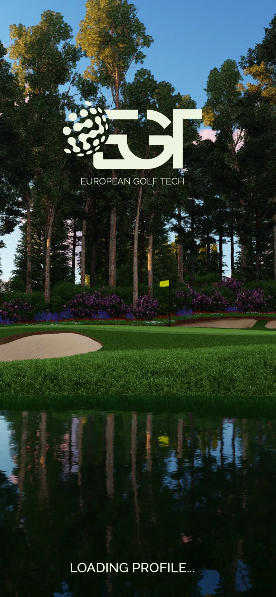 MyCaddie splash screen